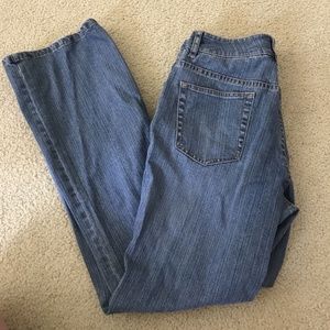 Coldwater Creek medium wash bootleg jeans - womens 10P.